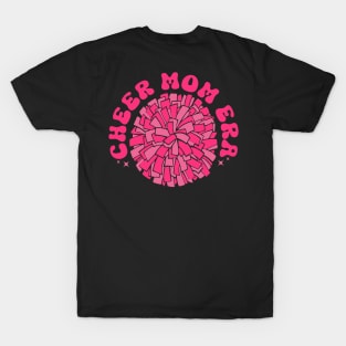 In My Cheer Mom Era Funny Cheerleading Football Cheer T-Shirt